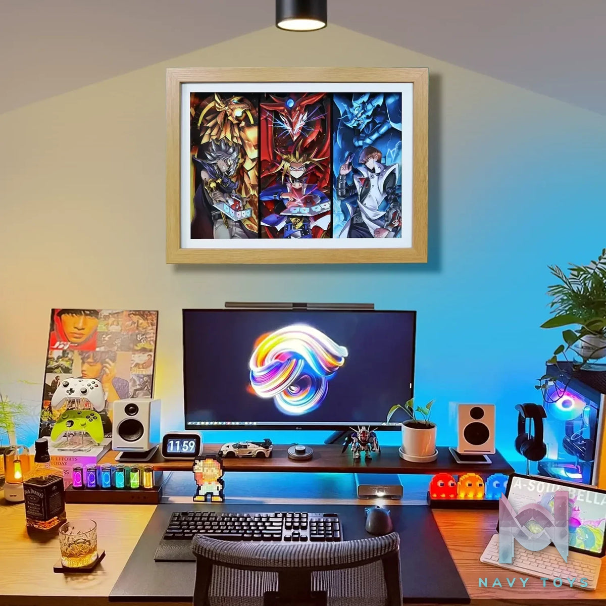 KALA HOME Studio – Yu-Gi-Oh! Multiple Characters #02 3D Decorative Painting Yu-Gi-Oh!