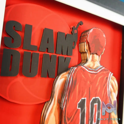 KALA HOME Studio – Hanamichi Sakuragi #02 3D Decorative Painting Slam Dunk