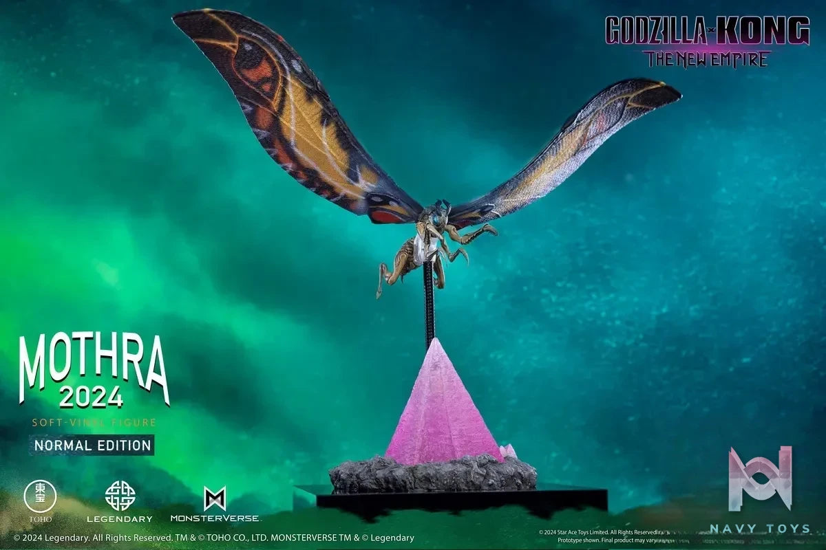 STAR ACE Toys Studio – Godzilla x Kong: The New Empire Mothra SA6058 Standard Version & SA6059 Deluxe Version (Licensed)