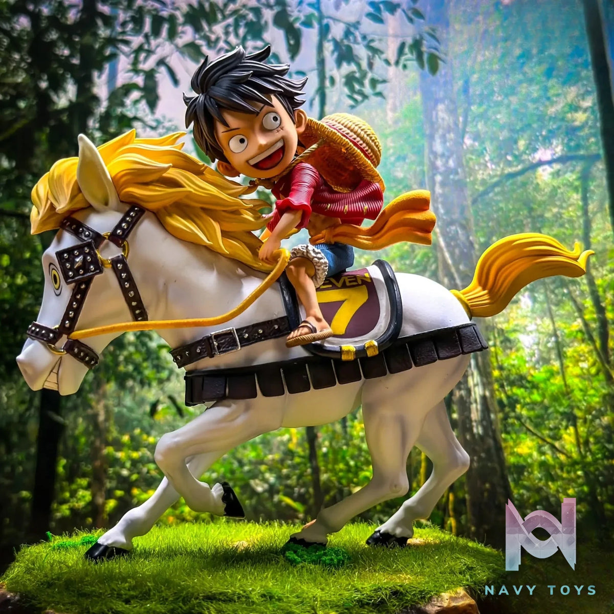One Piece Studio – One Piece Riding Horse & Luffy