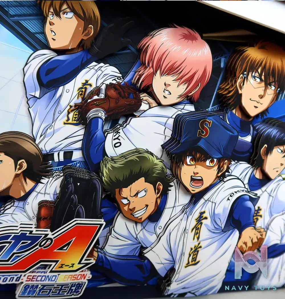 KALA HOME Studio – Ace of Diamond Multiple Characters #04 3Decorative Painting Ace of Diamond