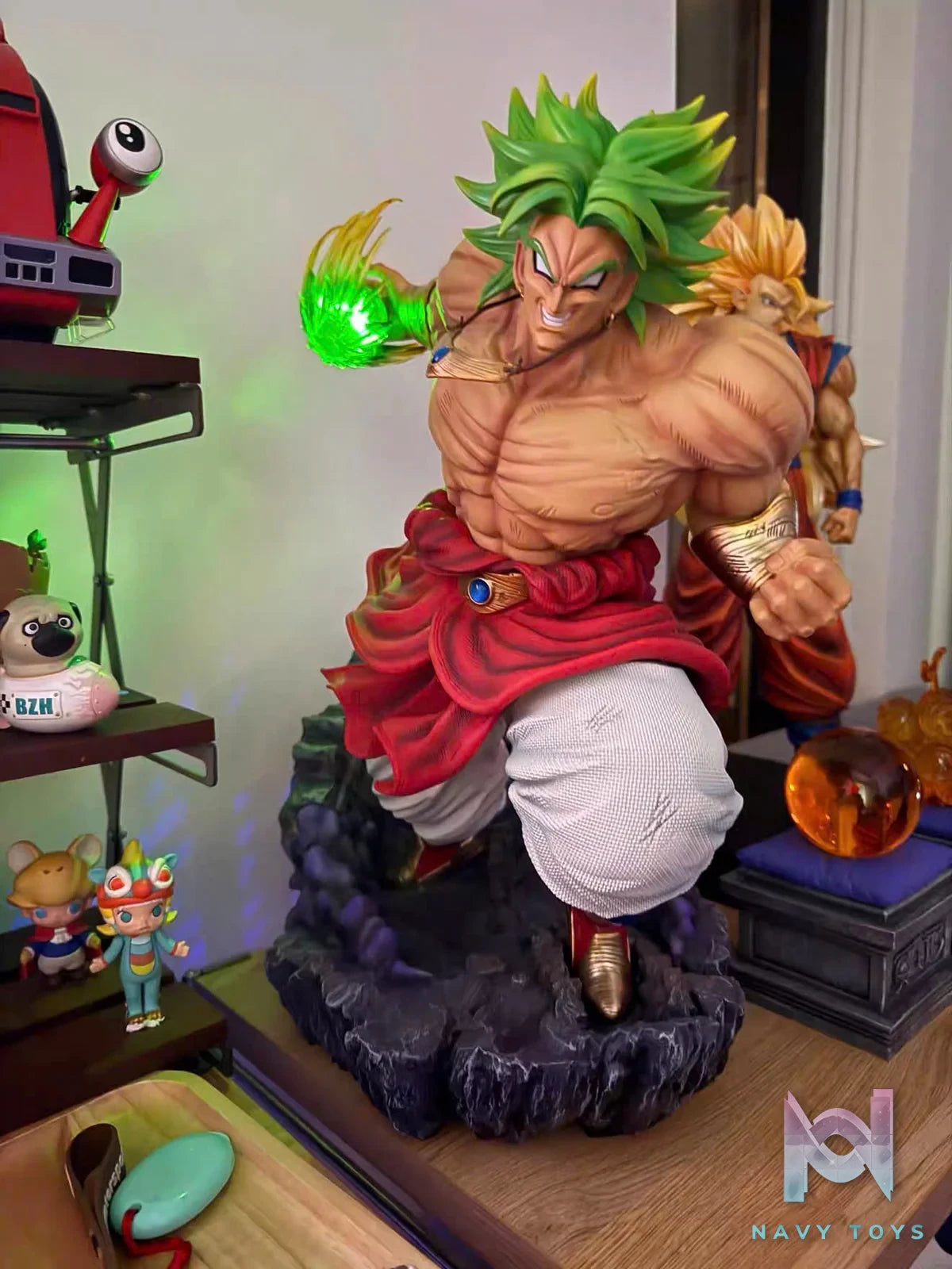 Broly Attack Resin Recast Statue - Dragon Ball - 49 Studio resin statue Recast anime figure