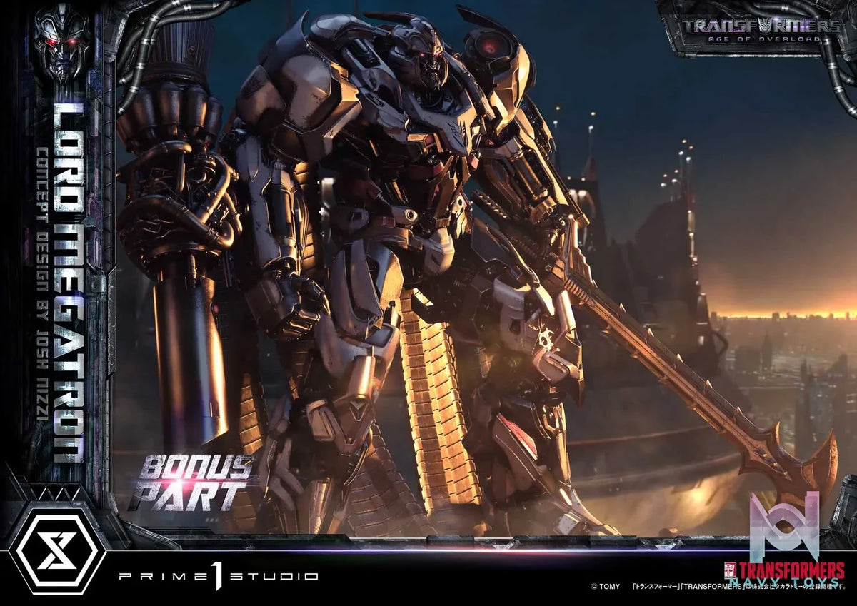 Prime 1 Studio – Museum Masterline Transformers Generations I Megatron Overlord (Design by Josh Nizzi) MMTFM-39 MMTFM-39S (Licensed)