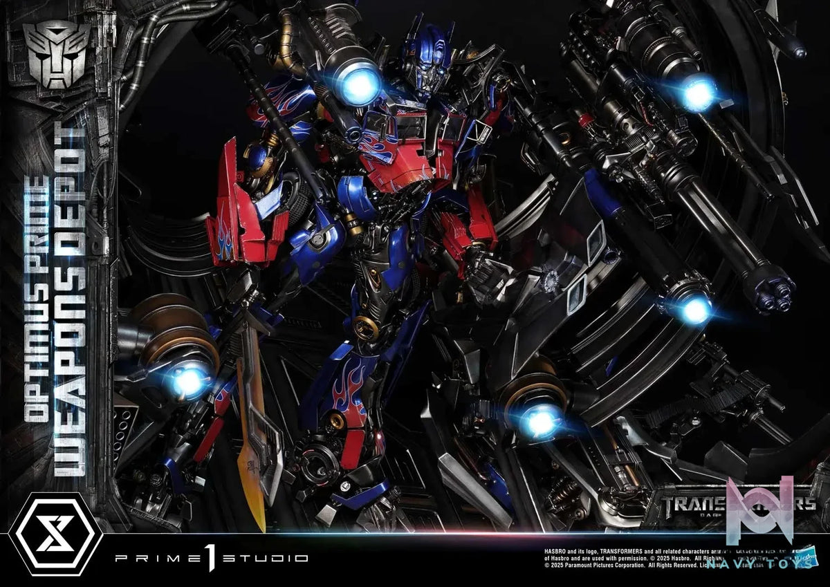 Prime 1 Studio – Museum Masterline Transformers: Dark of the Moon (Film) Optimus Prime Weapons Depot MMTFM-38 MMTFM-38S (Licensed)