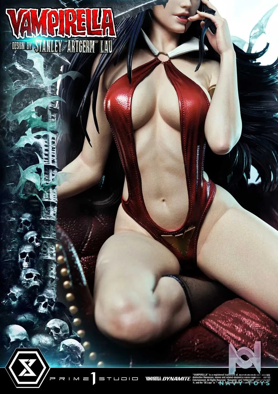 Prime 1 Studio – Museum Masterline Vampirella Vampirella (Concept by Stanley Artgerm Lau) MMVP-01 MMVP-01S (Licensed)
