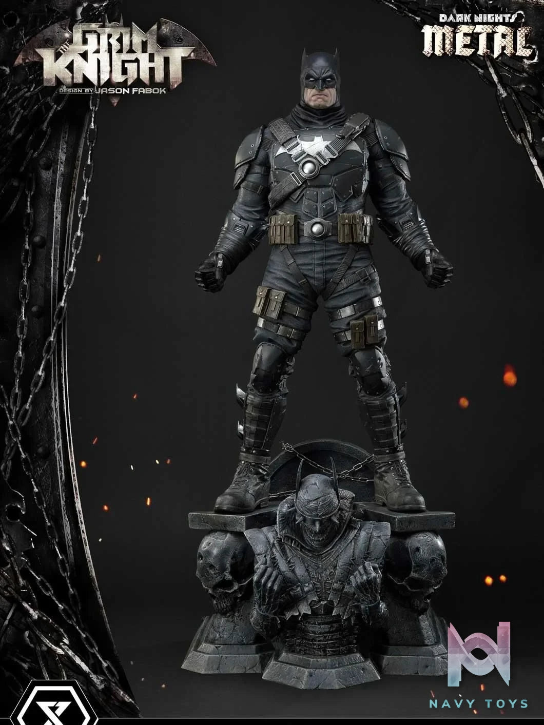 The Grim Knight - Dark Nights: Metal - Prime 1 Studio (MMDCMT - 05EX) resin statue Prime 1 Studio anime figure