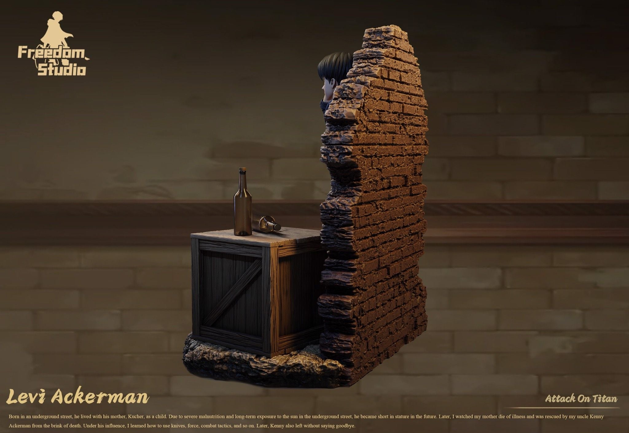 Levi Ackerman - Attack On Titan - Freedom Studio resin statue freedom studio anime figure