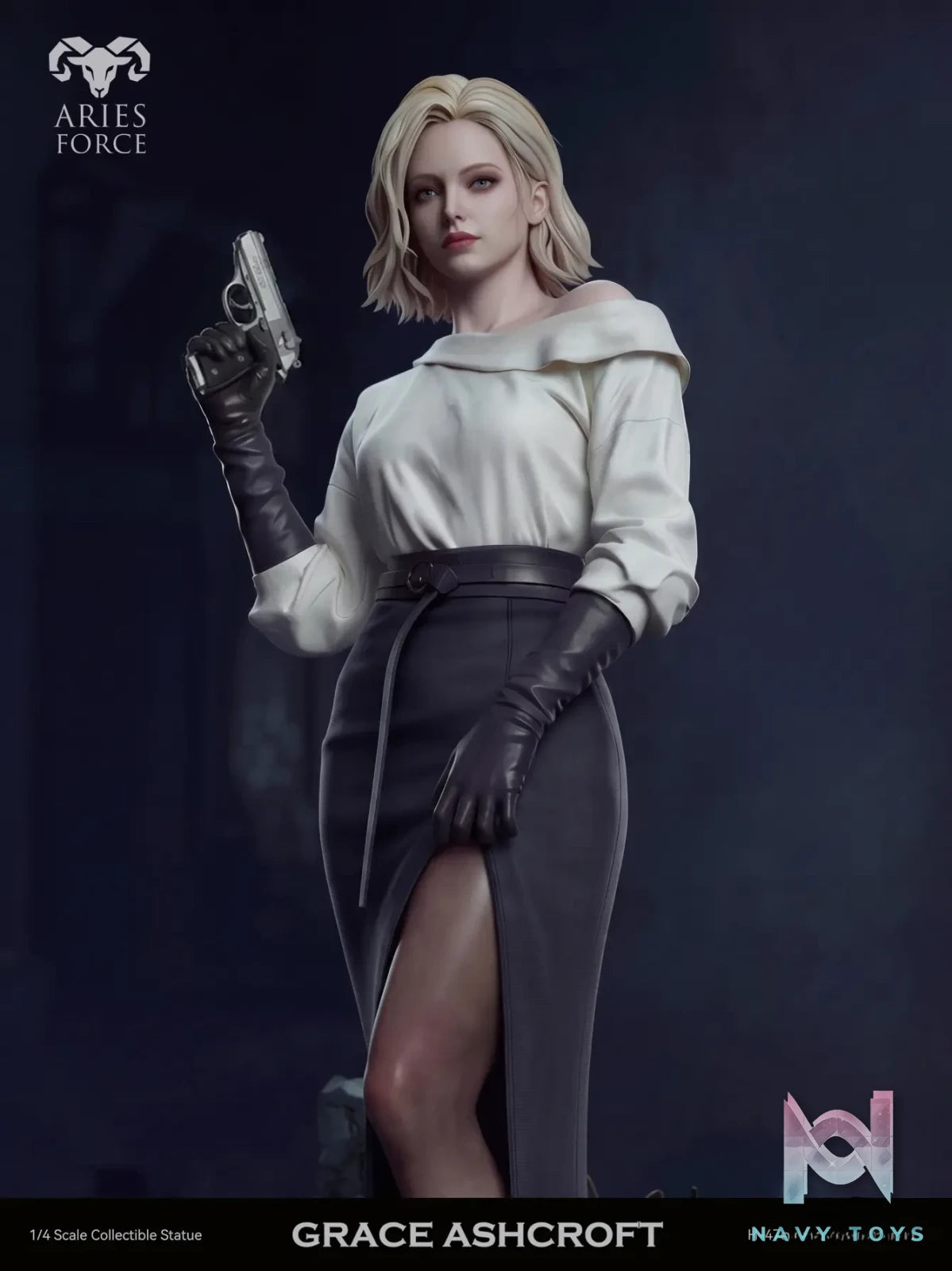 Aries Force Studio – Leon Scott Kennedy X Grace Ashcroft Resident Evil 9