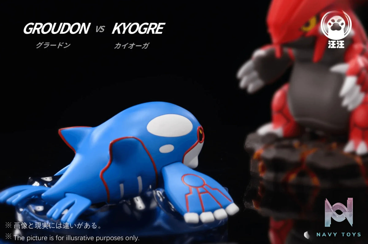 Wang Wang Studio – Pokémon Groudon VS KYOGRE