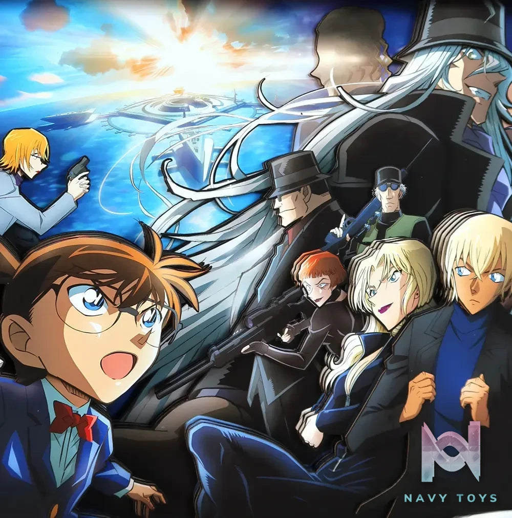 KALA HOME Studio – Detective Conan Multiple Characters #06 3D Decorative Painting Detective Conan