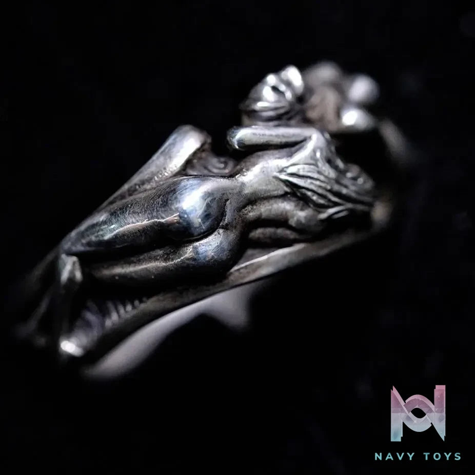 Raven Studio (silver jewelry) – Exclusive Design “A Dream” Pink Skull Ring Original