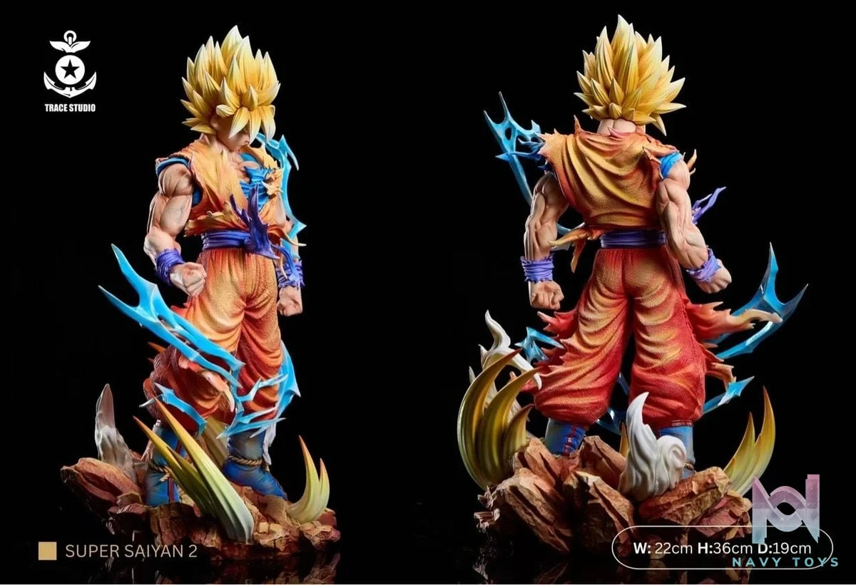 Goku Super Saiyan 2 - Dragon Ball - TRACE Studio resin statue TRACE Studio anime figure