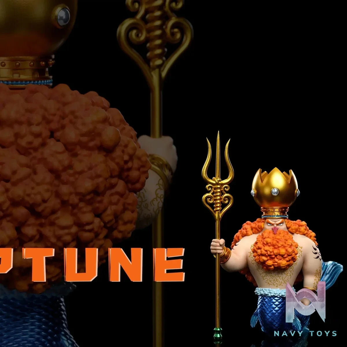 A+ Studio - One Piece Fish - Man Island2 King Neptune resin statue Navy Toys anime figure