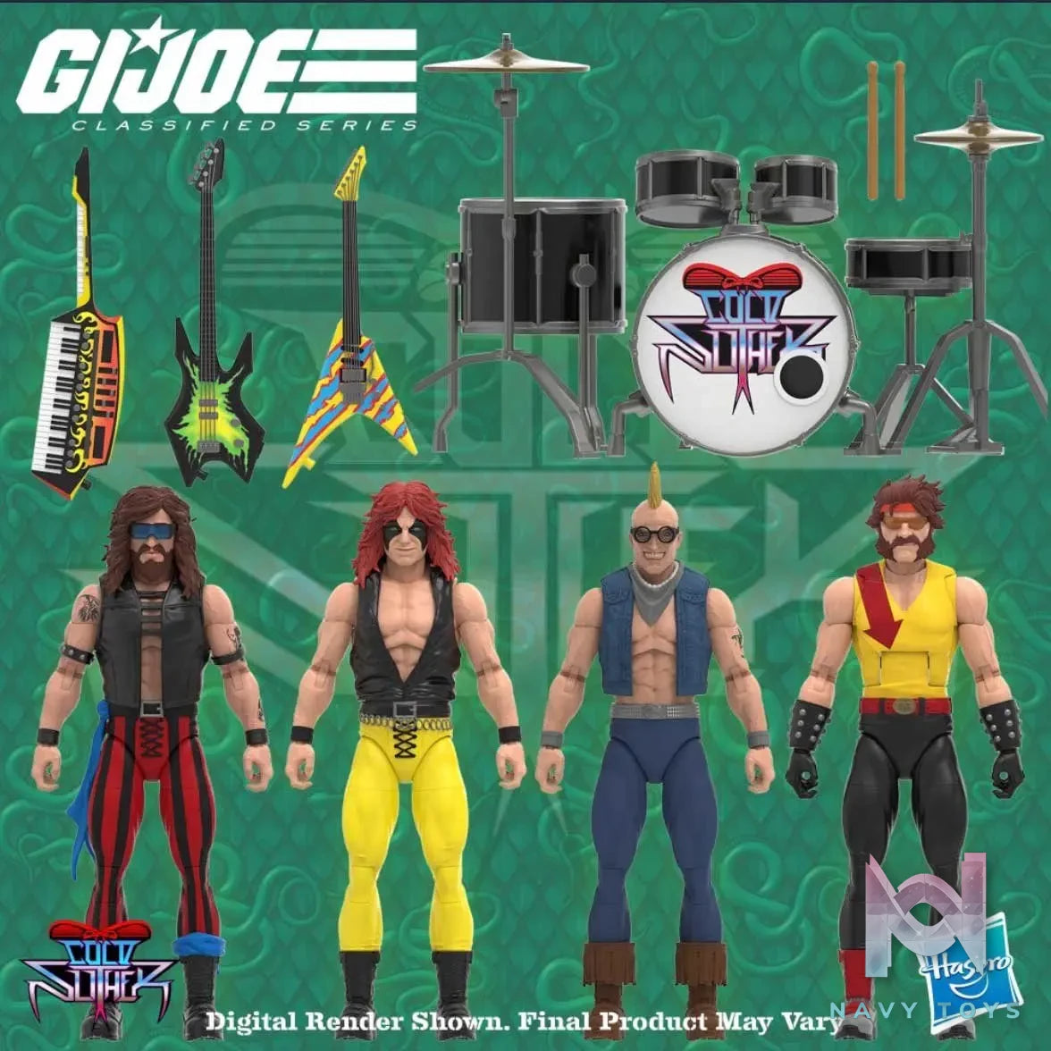 Hasbro Studio – G.I. JOE SDCC COLD SLITHER (Licensed)