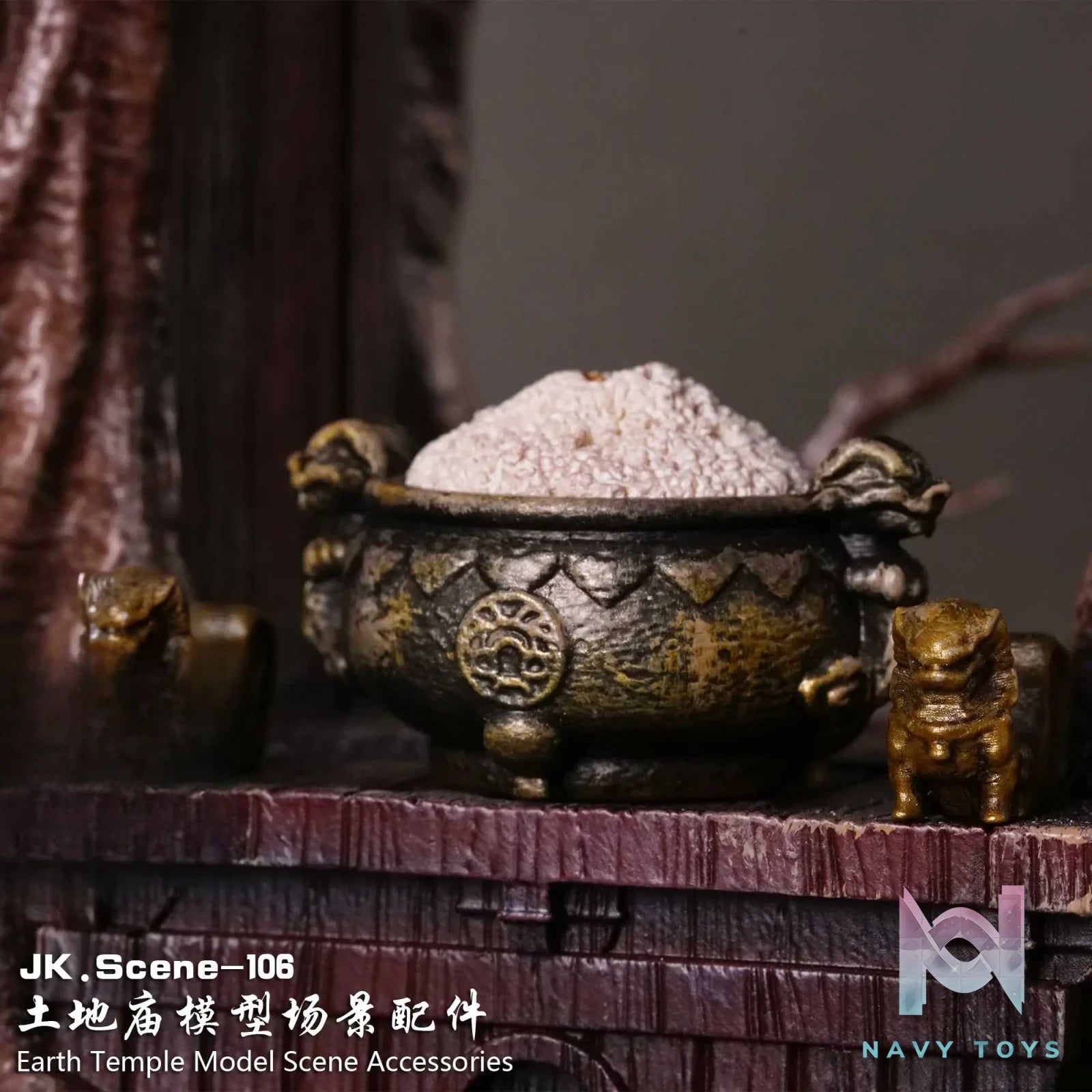 JacksDo Studio – Original Earth temple model scene accessories