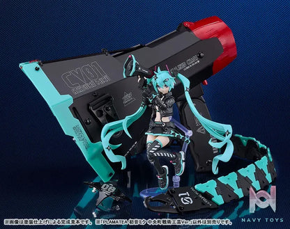 GSC – PLAMATEA Character Vocal Series 01 Hatsune Miku: Chuocho Tactical Craft Ver. Plastic Model (Licensed)