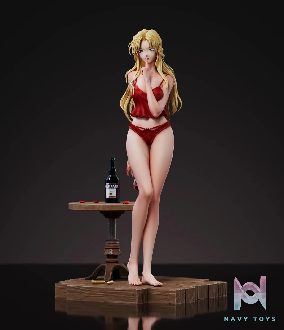 Strange Thief Studio - Detective Conan Vermouth in Pajamas resin statue Navy Toys anime figure