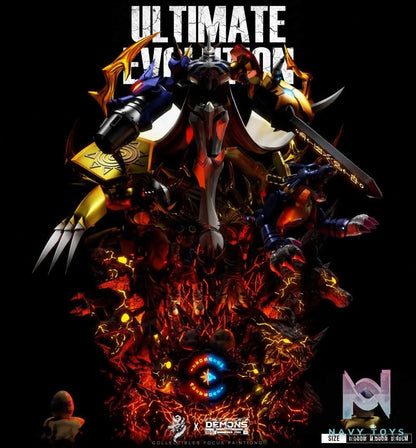 Lue Ying Studio – Courage and friendship combined into one Omegamon Digimon