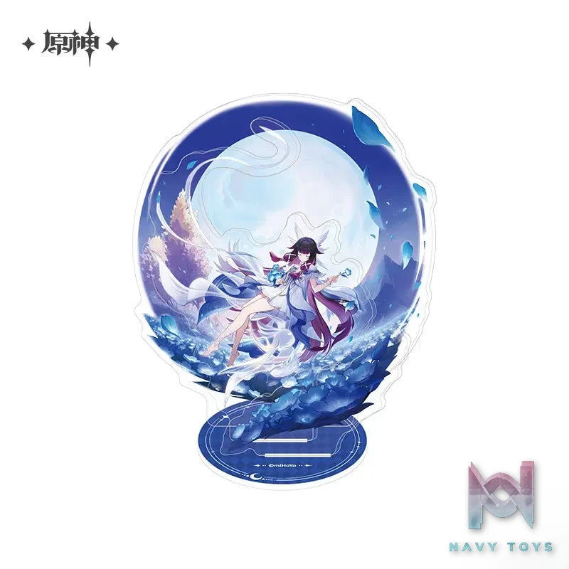 miHoYo – Genshin New Moon’s Blessing Columbina Stand X Ornament X Foldable Shikishi (Licensed)