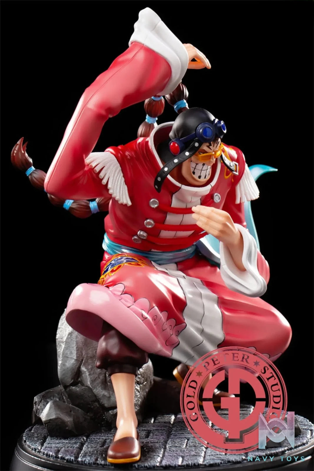 Gold Peter Studio – One Piece Beast Pirates Apoo And Hawkins