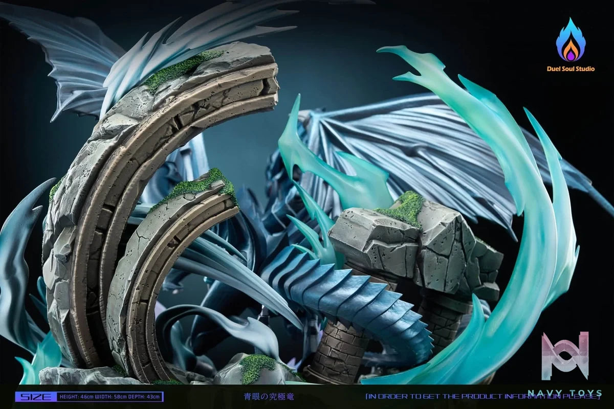Blue Eyes Ultimate Dragon resin statue Duel Sould Studio anime figure