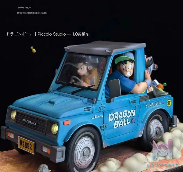 Goku Famliy Car Resin Recast Statue - Dragon Ball - Kt studio resin statue Recast anime figure
