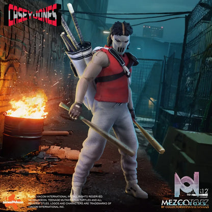Mezco Studio – 1/12 Teenage Mutant Ninja Turtles – Casey Jones Figure (Licensed)