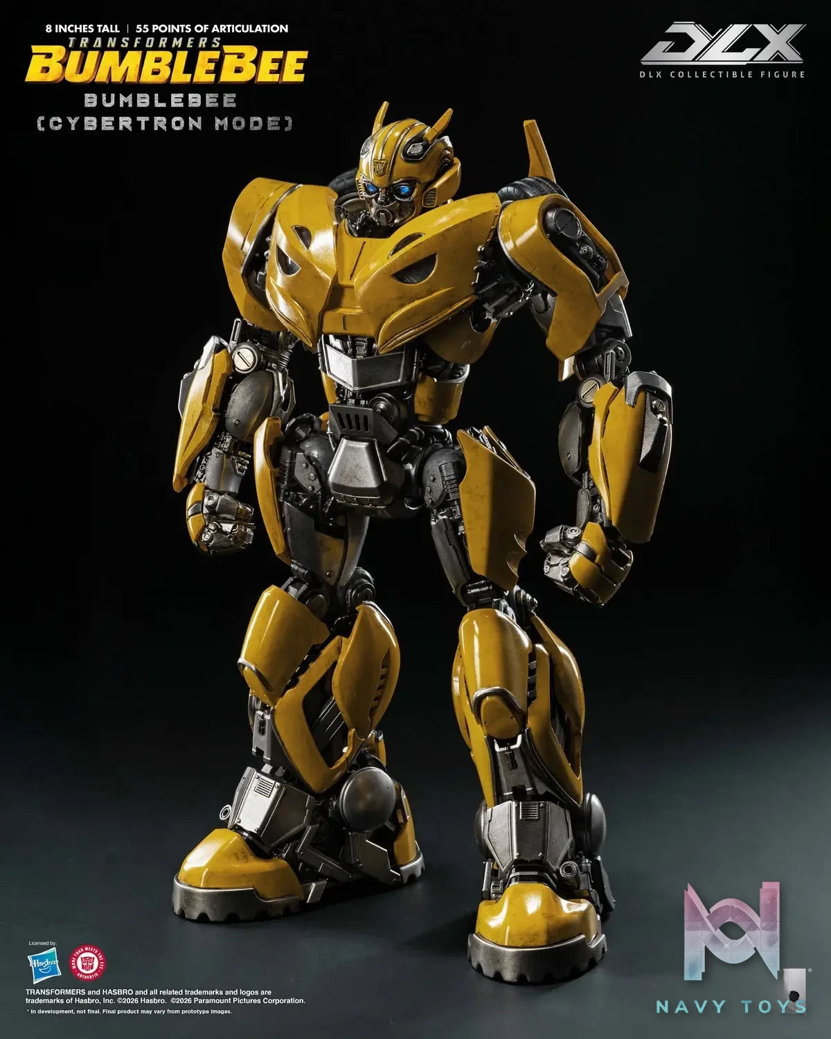 Threezero – Transformers: Bumblebee DLX Bumblebee (Cybertron Mode) 3Z10490W0 (Licensed)