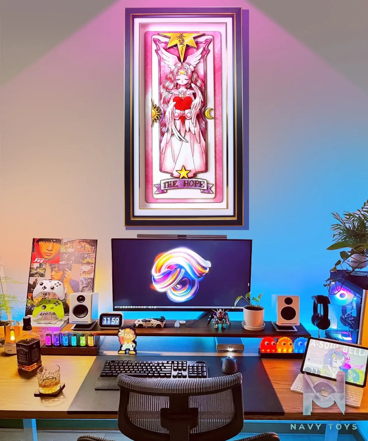 KALA HOME Studio – The Hope 3D Decorative Painting Cardcaptor Sakura