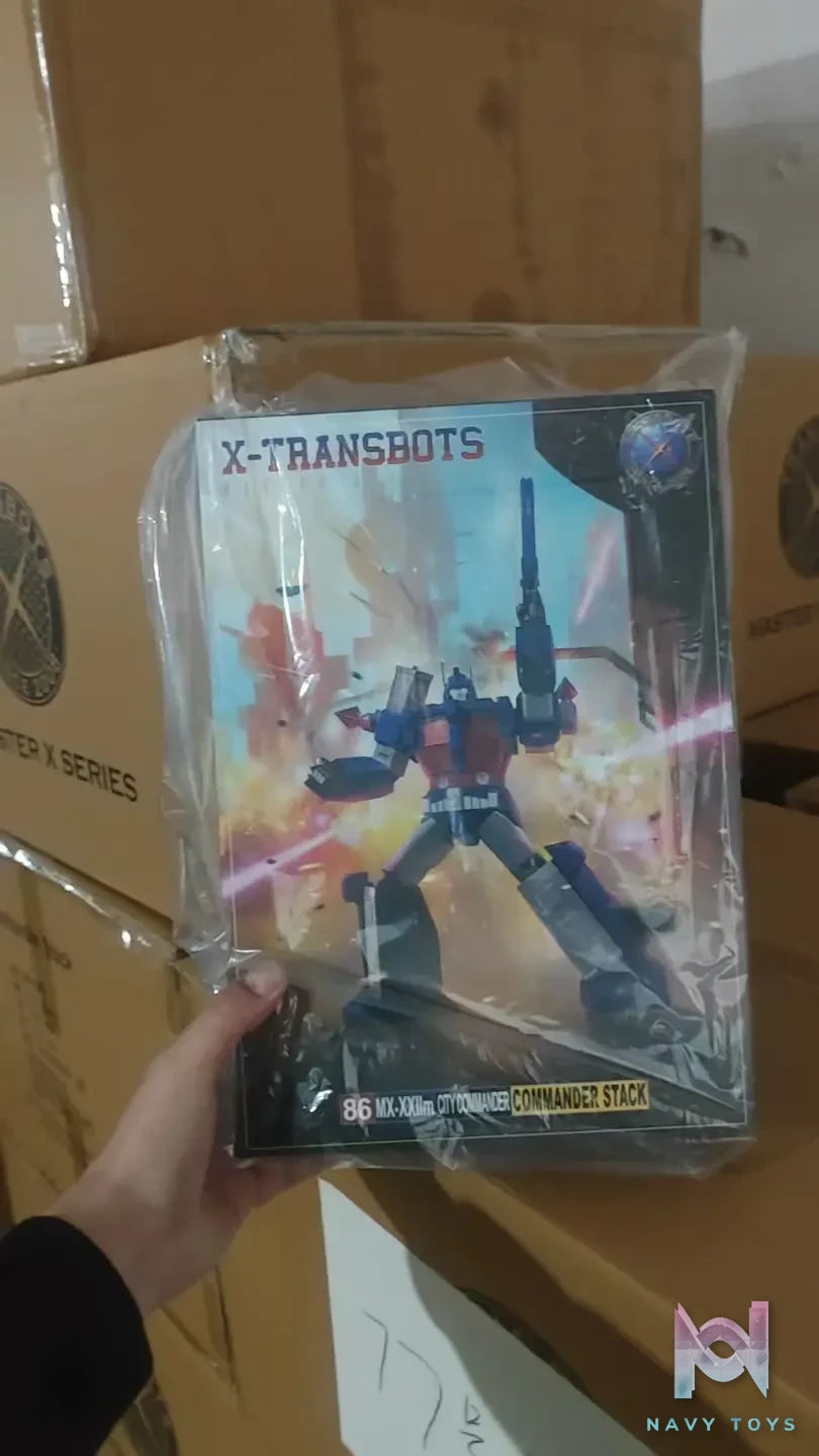 X-Transbots Studio – MX-22M Commander Stack Ultra Magnus Metallic Version Transformers