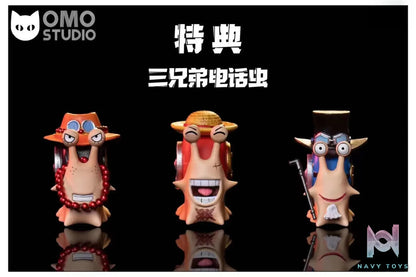 OMO Studio – One Piece Three Brothers in Squat #1 Monkey D. Luffy