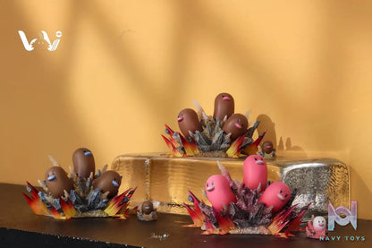 Wu Liao Zuo Fang Studio – Diglett Evolution Set Pokémon
