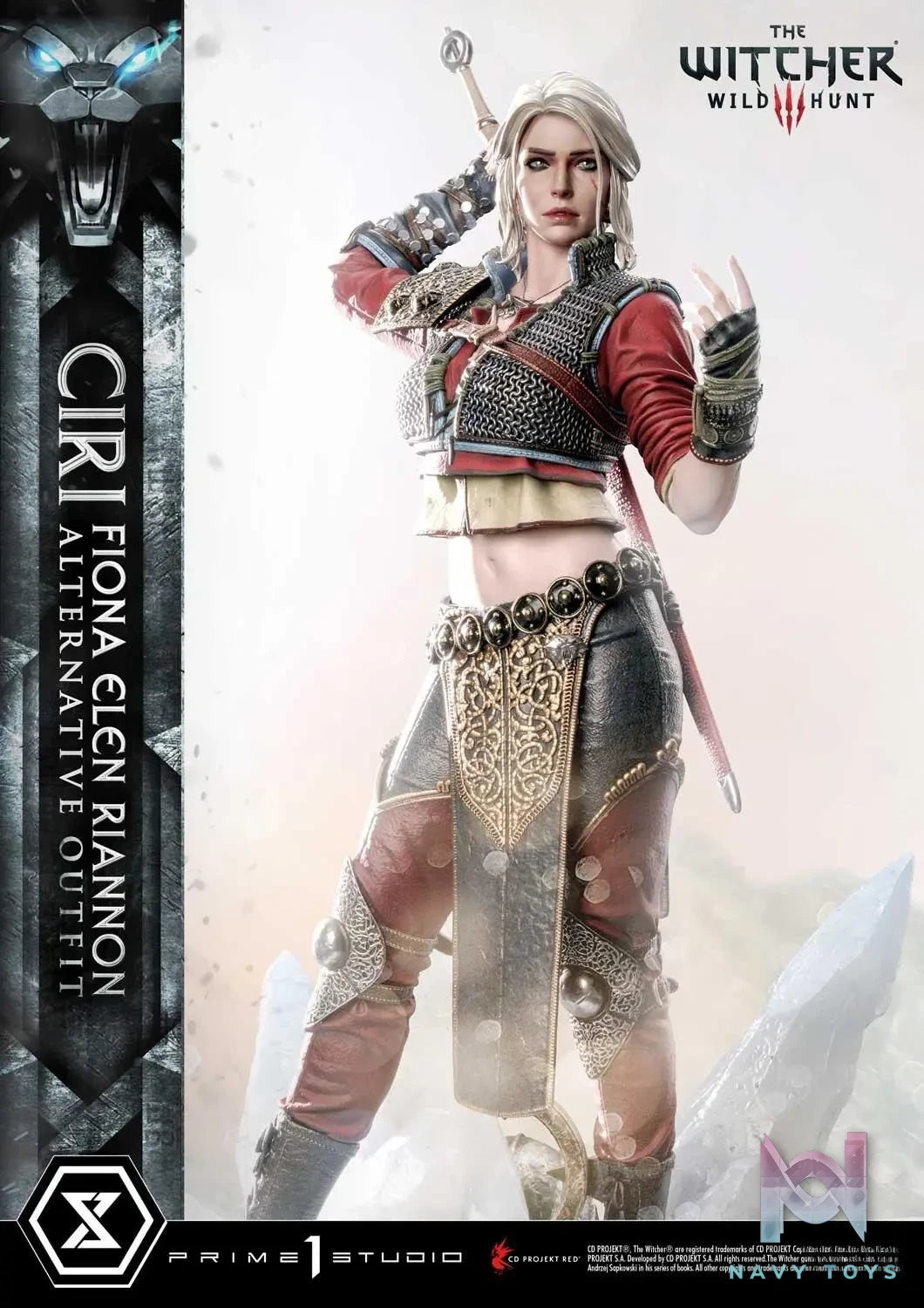 Prime 1 Studio – Premium Masterline The Witcher 3: Wild Hunt Ciri Fiona Elen Riannon Alternative Outfit PMW3-10 PMW3-10DX PMW3-10DXS(Licensed)