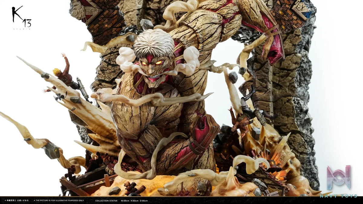 K13 Studio X Poker Monster Studio – Armored Titan Attack On Titan