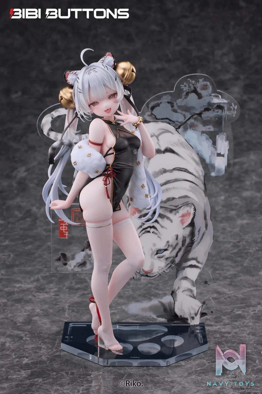 Bibi Buttons – Tiger’s Roar Stirs the Wind – White Tiger 1/6 Scale Figure (Licensed)