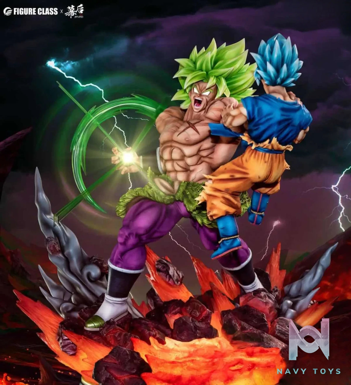 MH Studio X Figure Class Studio – Dragon Ball Broly VS Goku