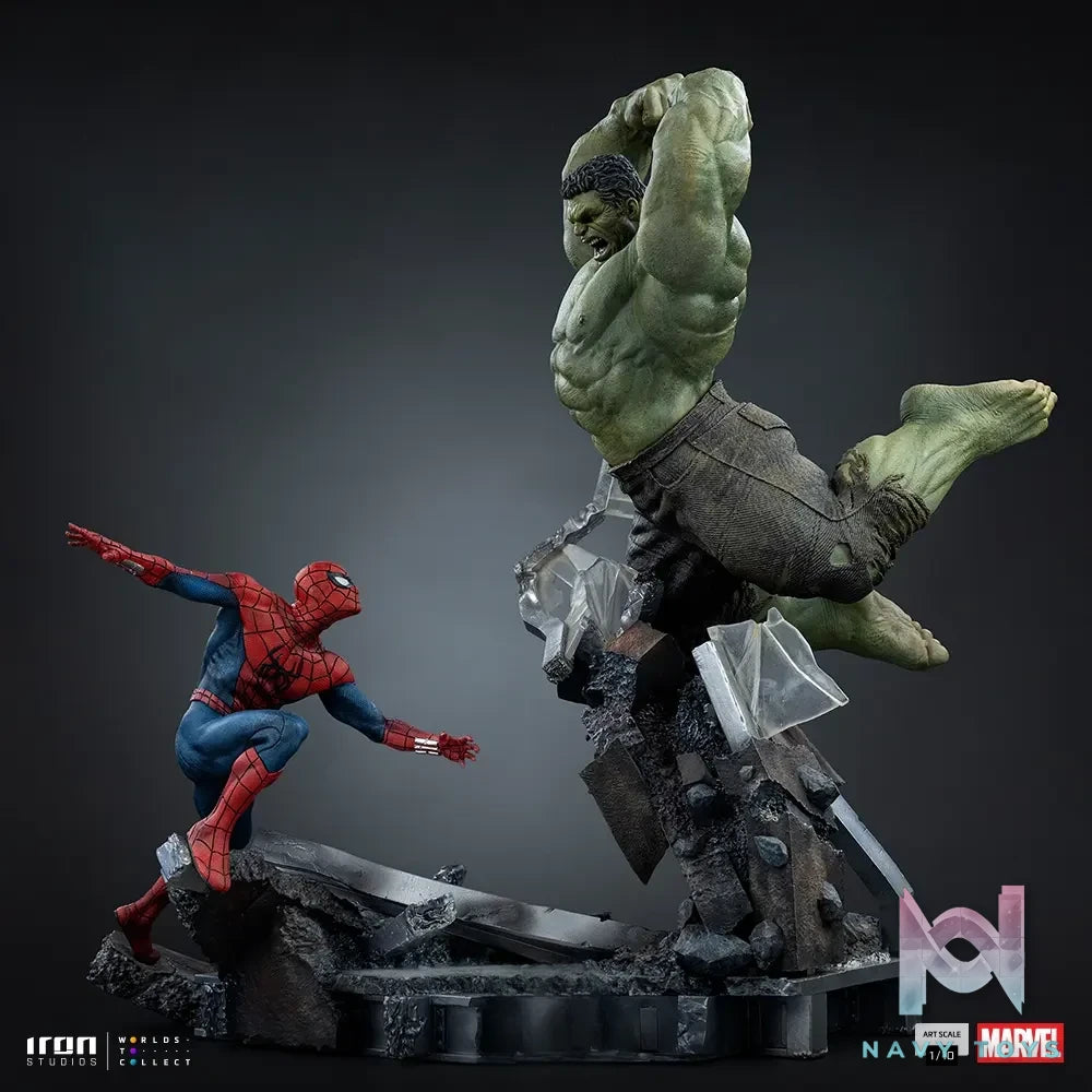 Iron Studio – Spider-Man vs Hulk – Spider-Man: Brand New Day – Art Scale 1/10 Statue MARCAS143426-10 (Licensed)