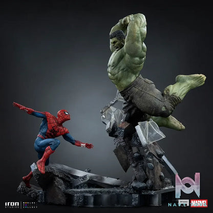 Iron Studio – Spider-Man vs Hulk – Spider-Man: Brand New Day – Art Scale 1/10 Statue MARCAS143426-10 (Licensed)