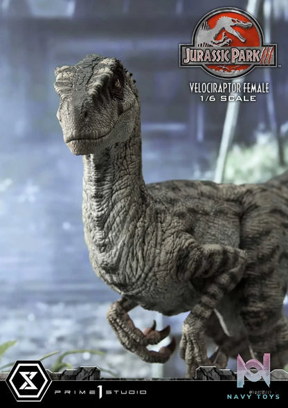Prime 1 Studio – Legacy Museum Collection Jurassic Park III (Film) Velociraptor Female LMCJP-11 LMCJP-11S (Licensed)