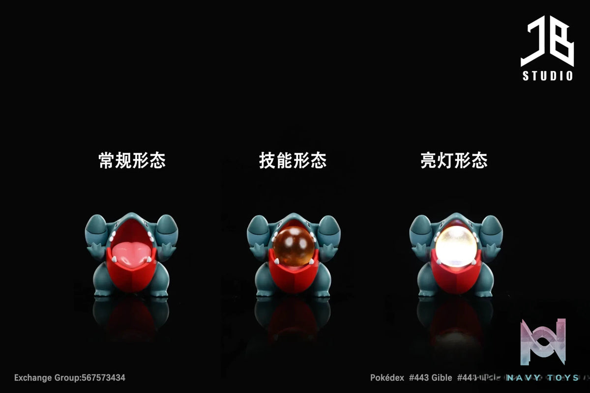 JB Studio – Pokemon Garchomp Evolution Group