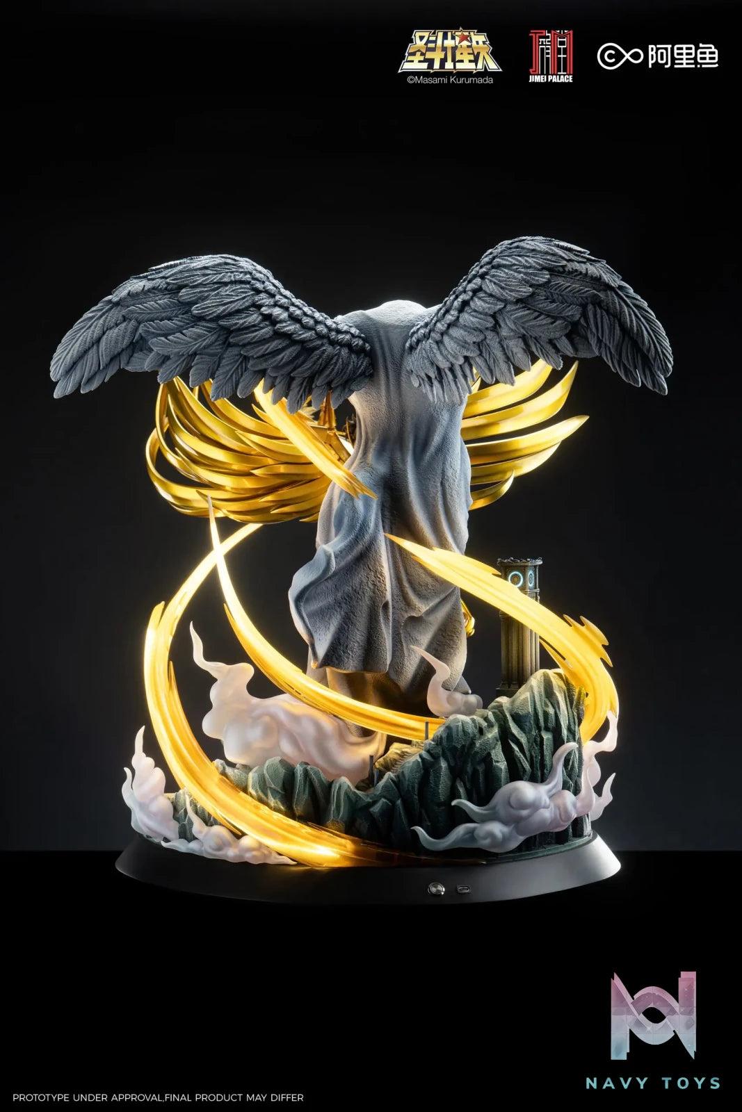 JIMEI PALACE Studio – Saint Seiya: Twelve Gold Sagittarius Aeolus Statue (Licensed)