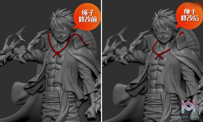 LX Studio – One Piece Standing Luffy 2.0