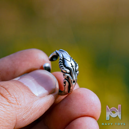 Raven Studio (silver jewelry) – Original Western “Preference” Crow Ear Clips Original