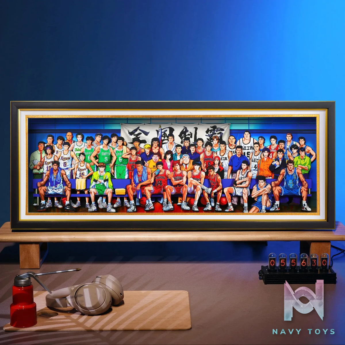 Yu Zhi Jiang Studio – Slam Dunk Multiple Characters Series #1 3D Decorative Painting Slam Dunk