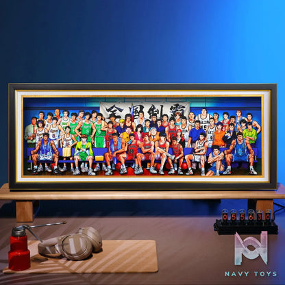 Yu Zhi Jiang Studio – Slam Dunk Multiple Characters Series #1 3D Decorative Painting Slam Dunk
