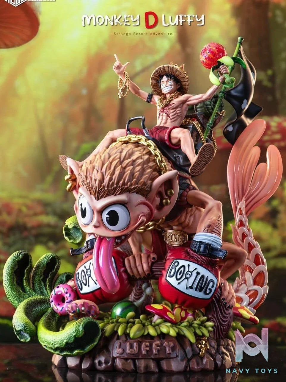 Luffy & Monkey - One Piece - MJ Studio resin statue MJ Studio anime figure