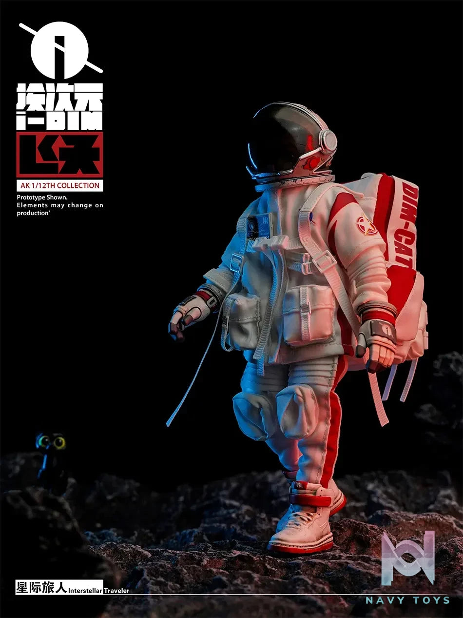 I-dimension – Original 1/12 Interstellar Traveler Action Figure Regular Version White IDIM0001 (Licensed)