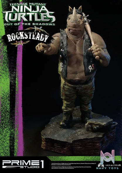 Prime 1 Studio – Premium Masterline Teenage Mutant Ninja Turtles: Out of the Shadows (Film) Rocksteady PMTMNT-02 (Licensed)
