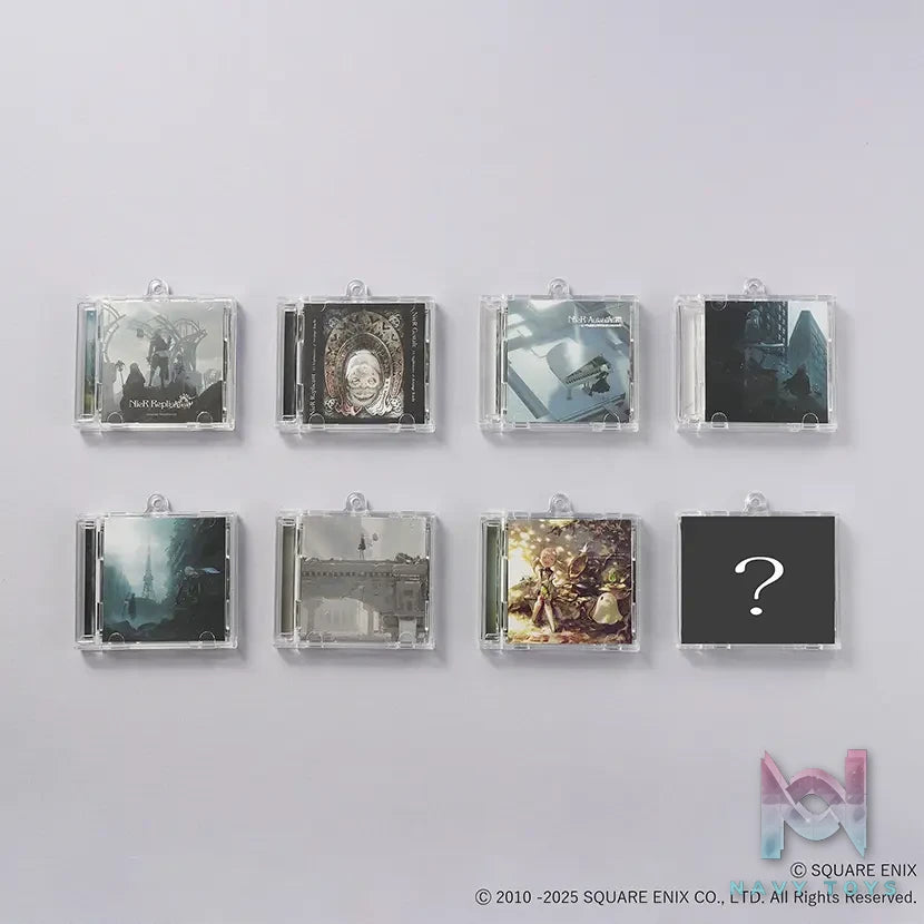 SQUARE ENIX – NieR Series Music Collection Keychain Vol.1 X Vol.2 (Licensed)