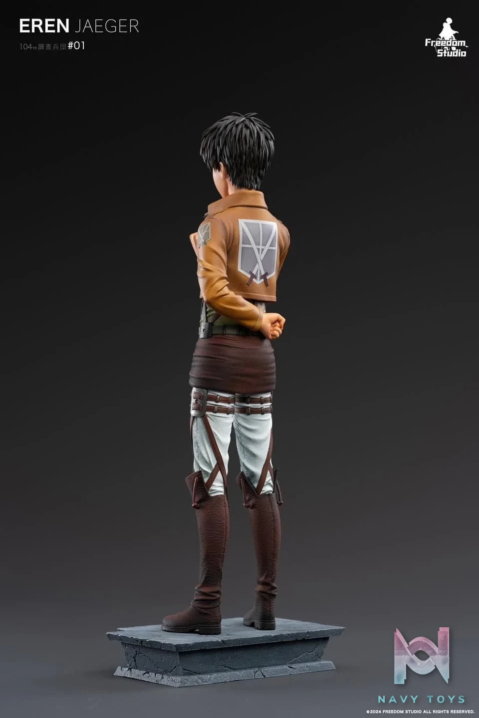 Eren Jeager - Attack On Titan - Freedom Studio resin statue freedom studio anime figure